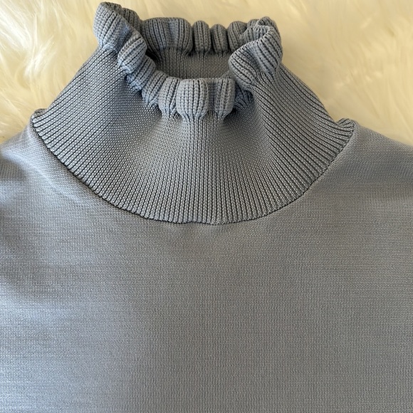 Zara Ruffle Turtleneck - Picture 5 of 8